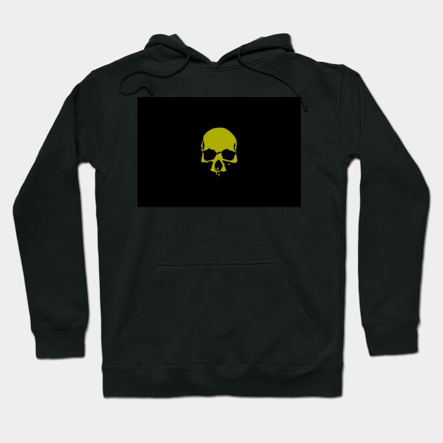 Black Flag Skull Hoodie by Classicshirts